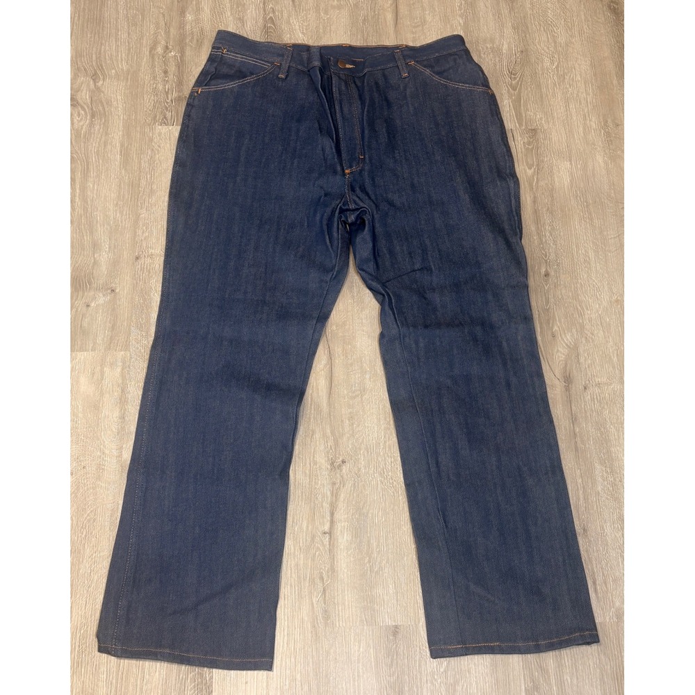 Red Kap Mens Dungaree Jeans Dark Wash Indigo Work Pants 42x32 NWOT